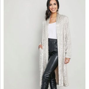 BB Dakota Showstopper Sequin Duster